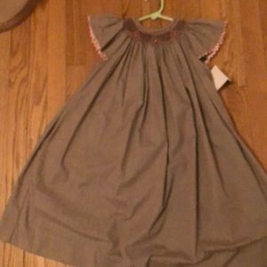 New with tags girls smocked dress